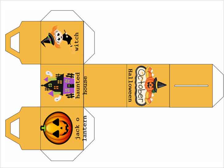 ͡¹͹ Ѻͧѹչ halloween cut out box