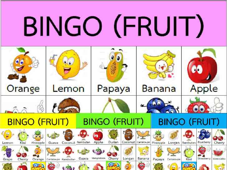 ������͡�����¹����͹ ����ԧ⡤��Ѿ�������ѧ�������ǡѺ����� BINGO fruits